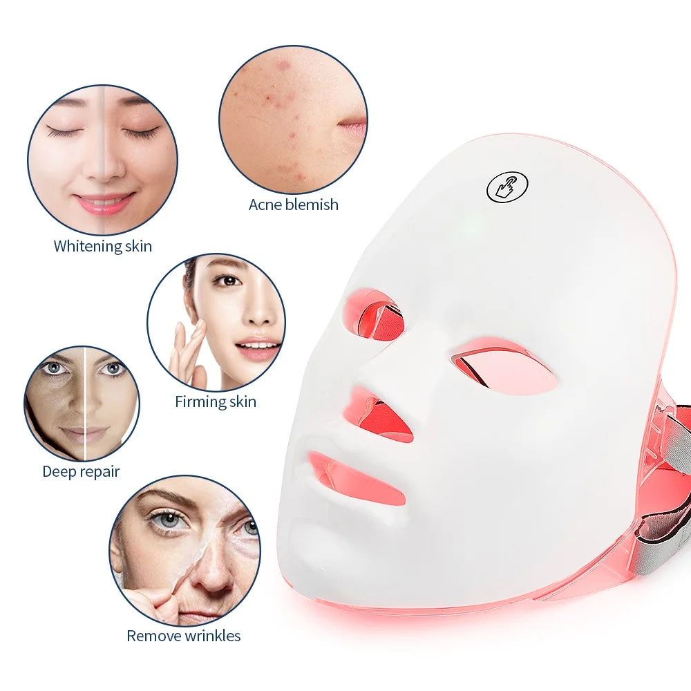 XB Wireless LED Facial Rejuvenation Mask