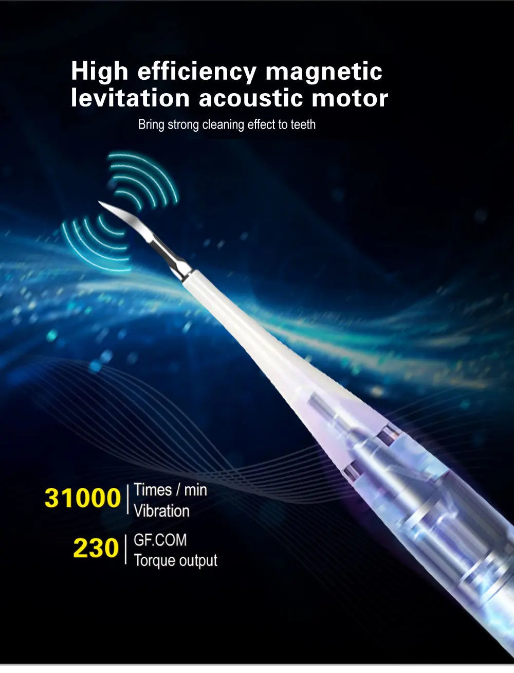 XB Sonic Electric Toothbrush & Teeth Scaler