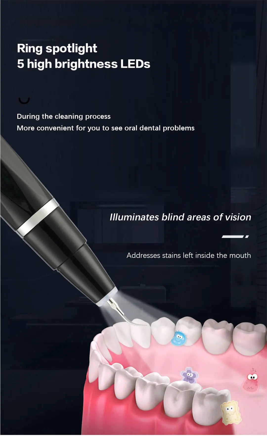 XB Ultrasonic Teeth Scaler & Stain Remover