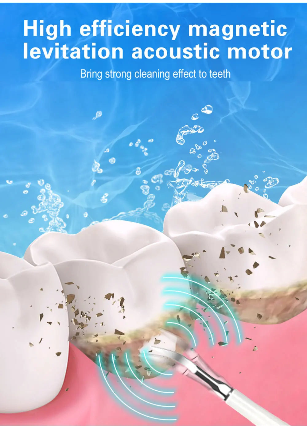 XB Sonic Electric Toothbrush & Teeth Scaler