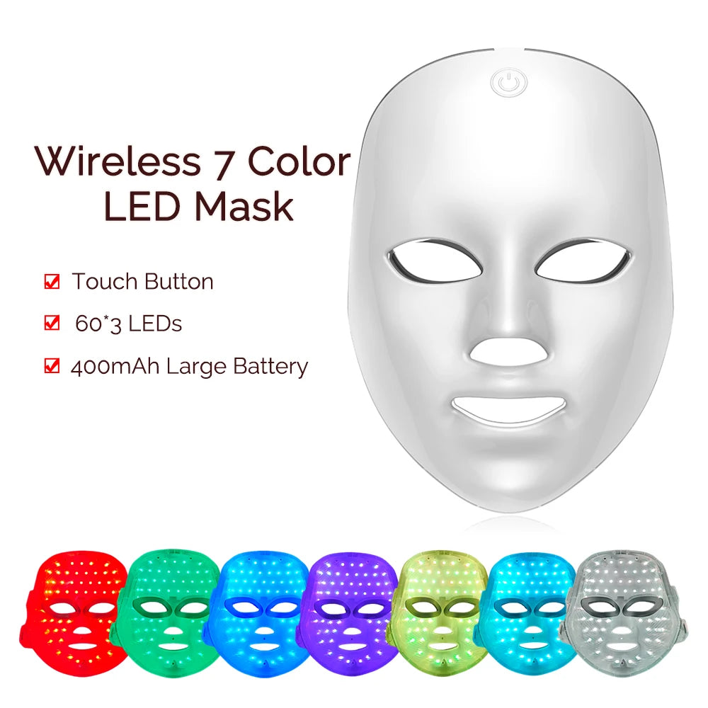 XB Wireless LED Facial Rejuvenation Mask