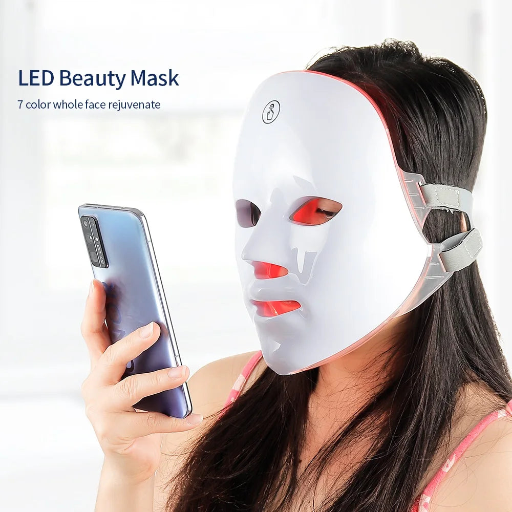 XB Wireless LED Facial Rejuvenation Mask